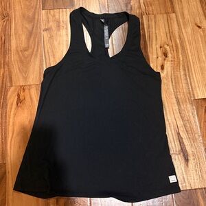 NWOT Vuori Black Racerback Tank Top
